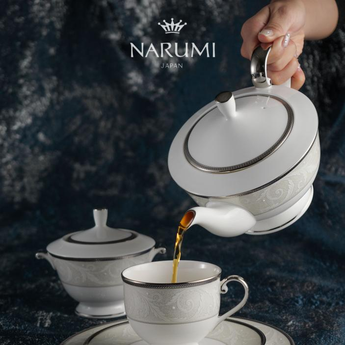 NARUMI silver tea set